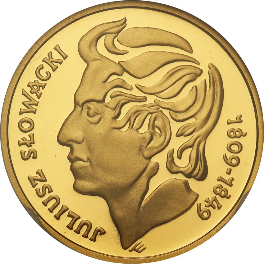 III RP 200 złotych 1999 Juliusz Słowacki